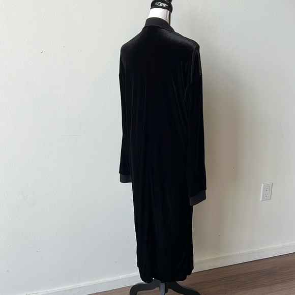 Juicy Couture Black Label Velvet Long Dress Jacket - Picture 4 of 6